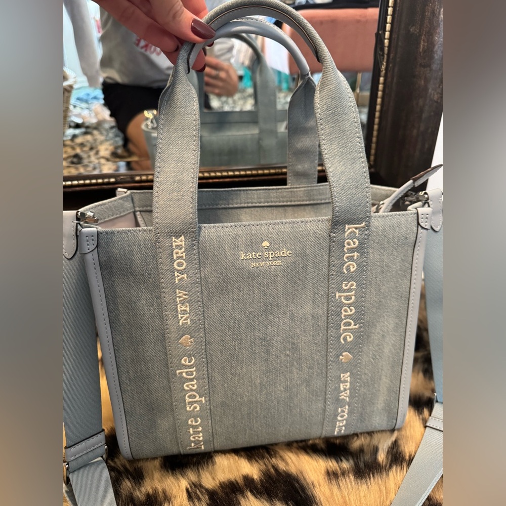 Kate Spade New York Denim Tote Bag